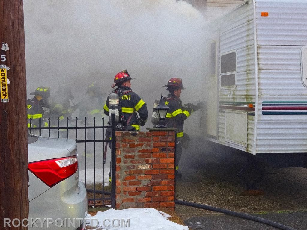 RV FIRE- Members from E-15 making entry. 
2025

Photo not mine