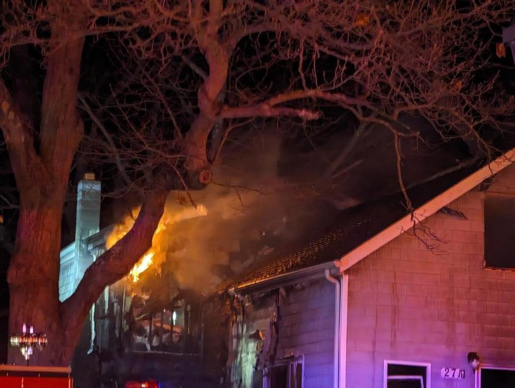 Mutual Aid  Residential Structure Fire: E-3 responded to Sound Beach for working structure fire. Members secured water source and performed searches on upper floors.
2025
(Photo not mine)