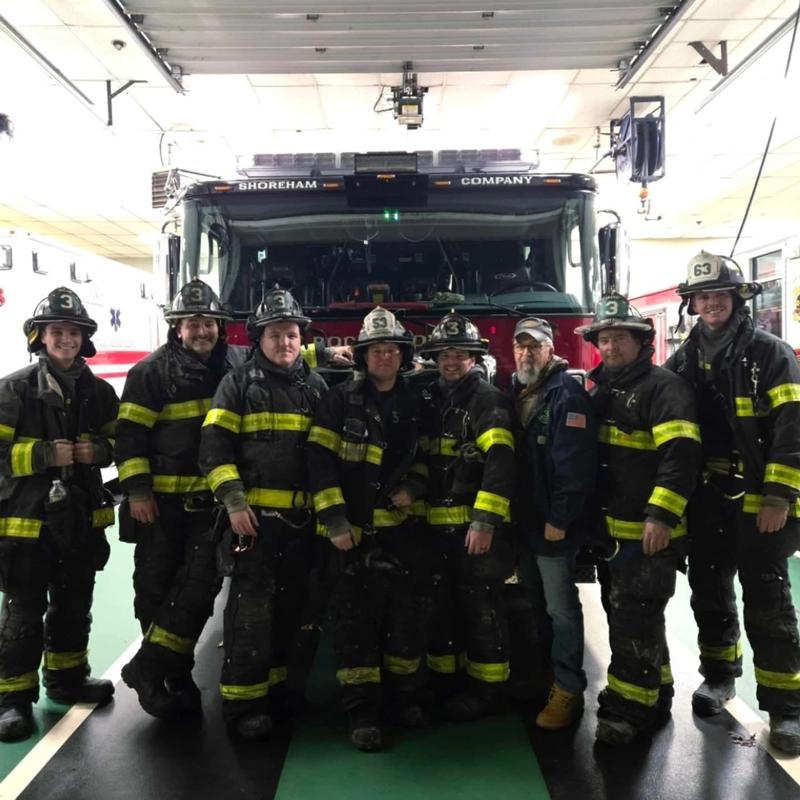 Mutual Aid Structure Fire: Crew from E-7 which responded as additional Eng
2025.  (Photo not mine)
