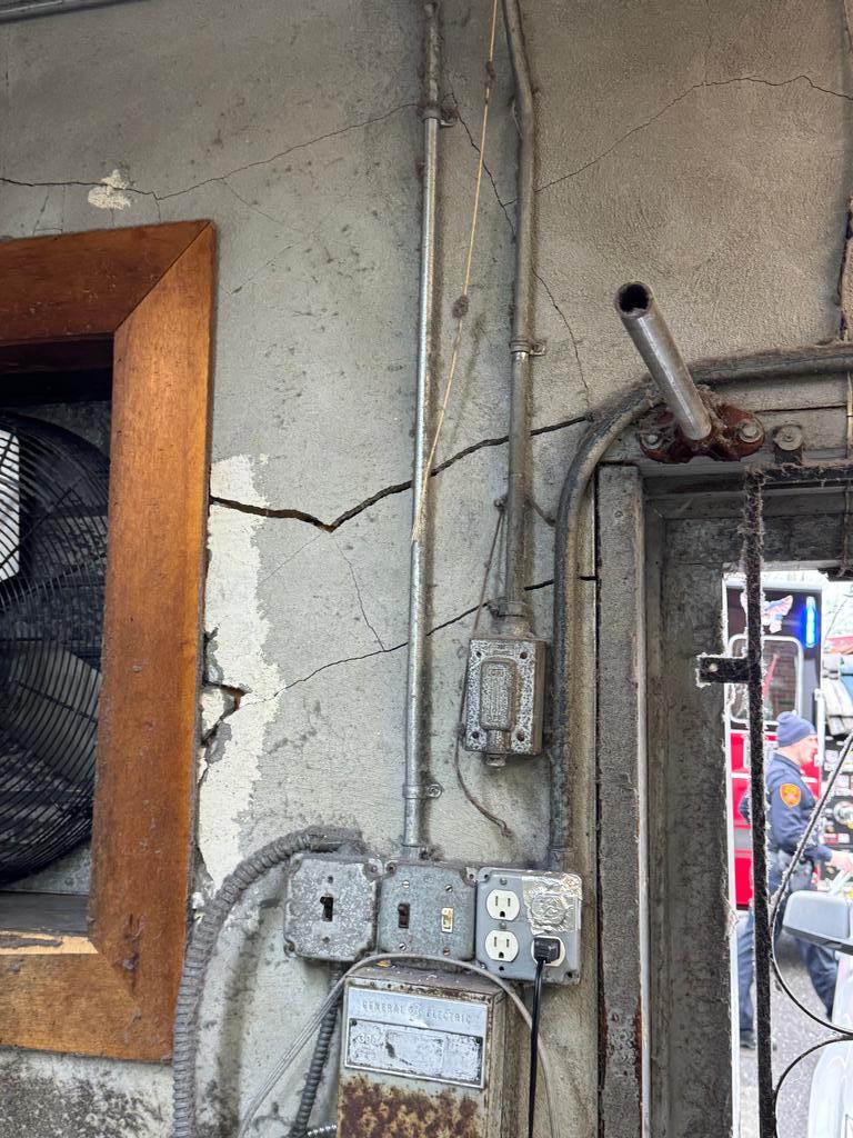 VEHICLE INTO BUILD- Interior conditions found by by E-7 during searches.
2026